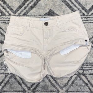 One Teaspoon Bandits Cream Color Size 24